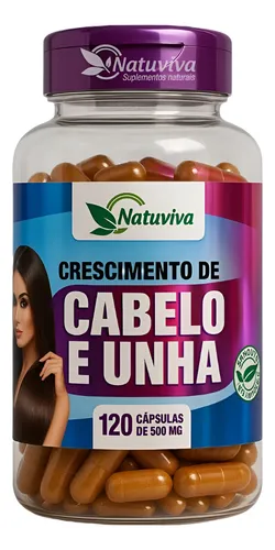 Fortalecedor Cabelo e unha